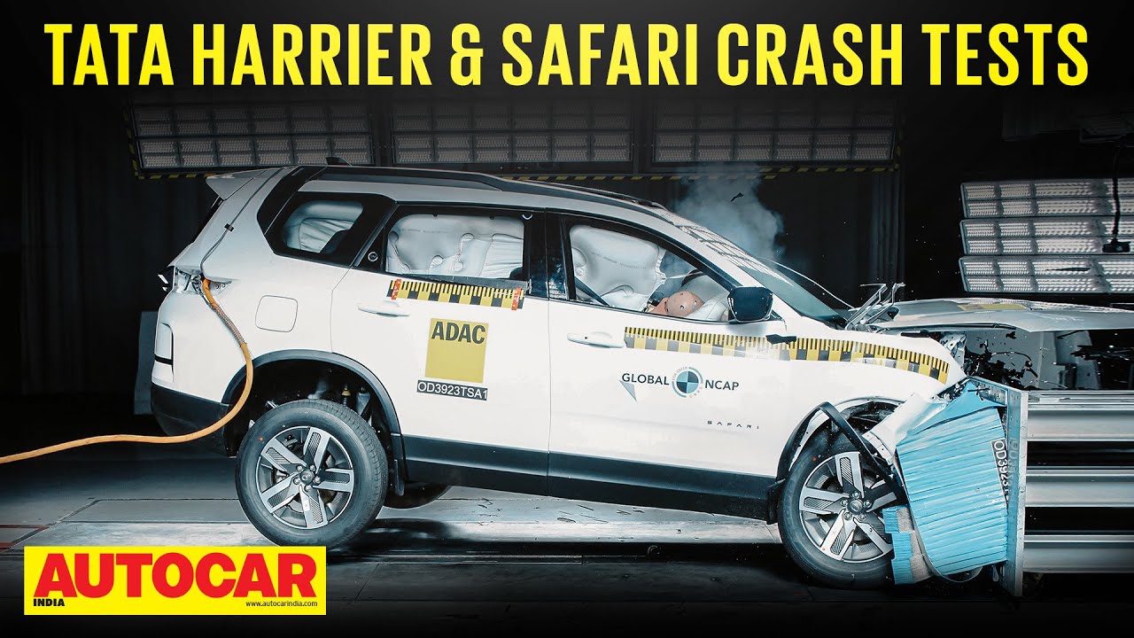 Tata Harrier & Safari crash test results - 5 star performance | Autocar India