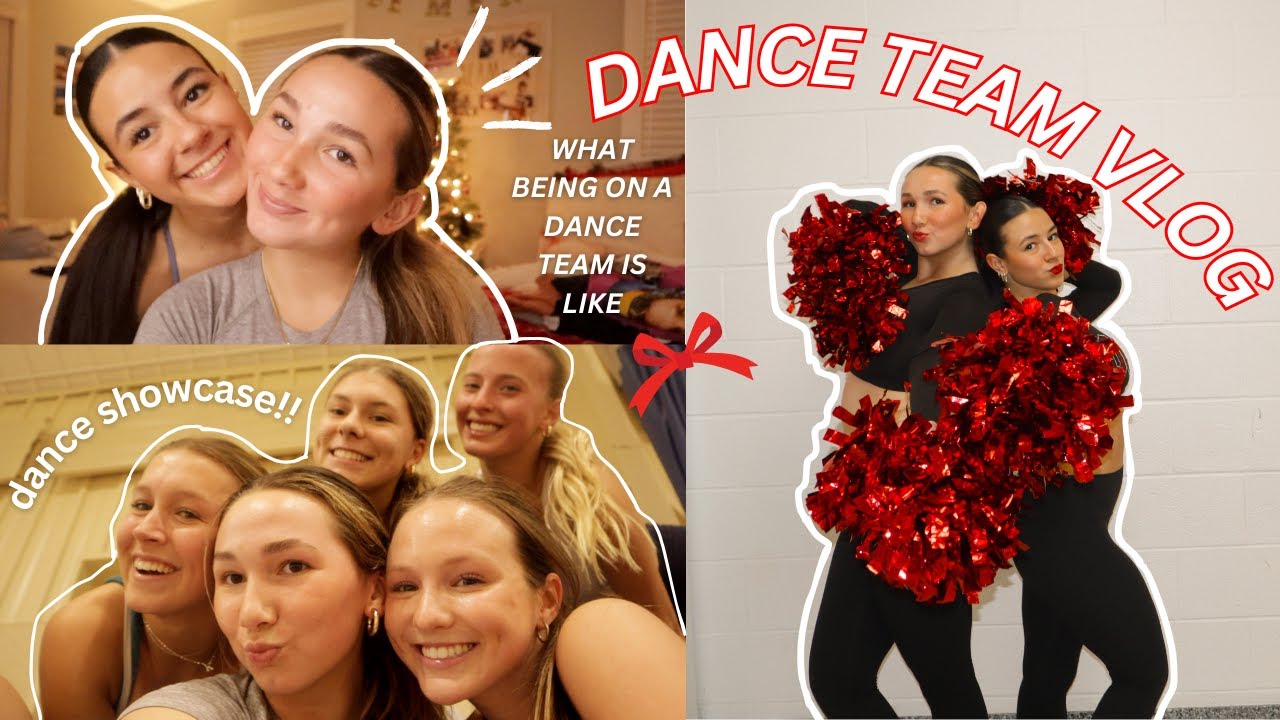 DANCE TEAM VLOG | Showcase, practice, etc.!