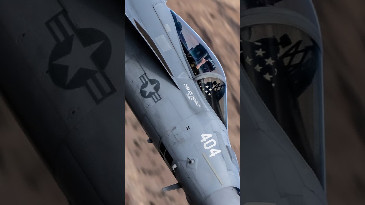😱 F-18 RIPS Through the Mountains at LOW Level🔥 #militaryaviation #aviation #shorts #planespotting
