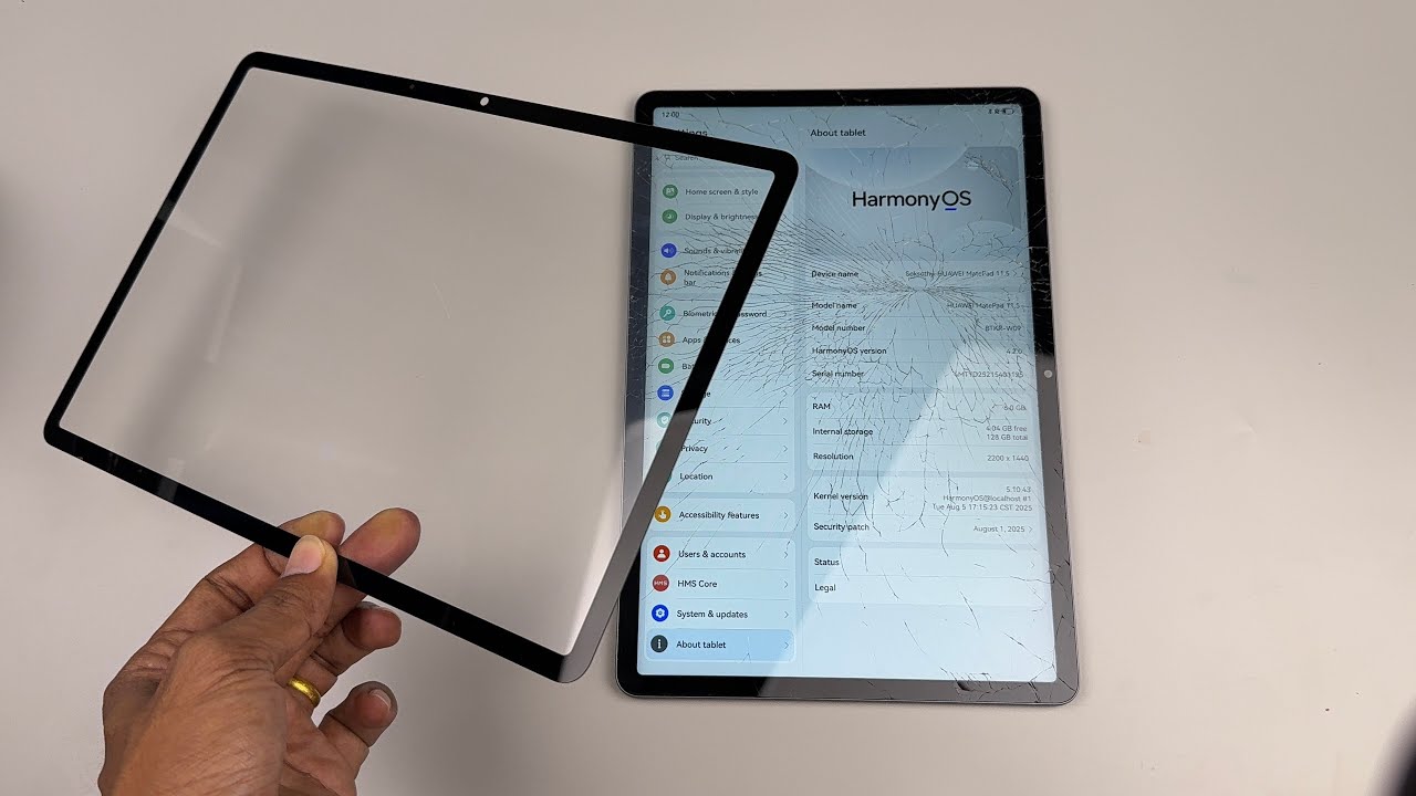 Huawei MatePad 11.5 Cracked Screen Repair