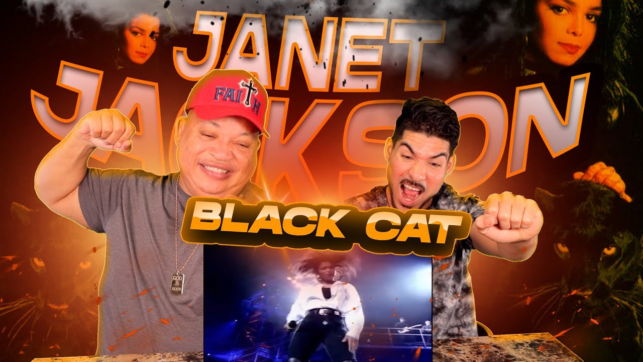 Janet Jackson- Black Cat | REACTION