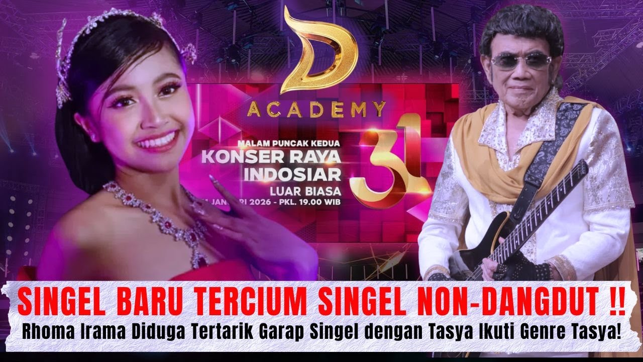 💥Geger Rhoma Irama Diduga Tertarik Garap Singel Bareng Tasya dengan Genre Modern❓