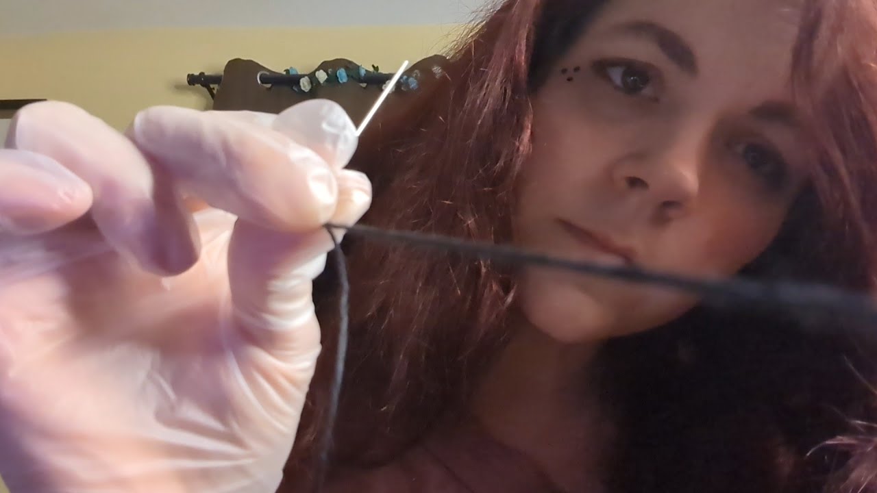ASMR - Nurse Roleplay - Ear and Face Washing, Stitches and Bandaging (Forest's Edge 1)