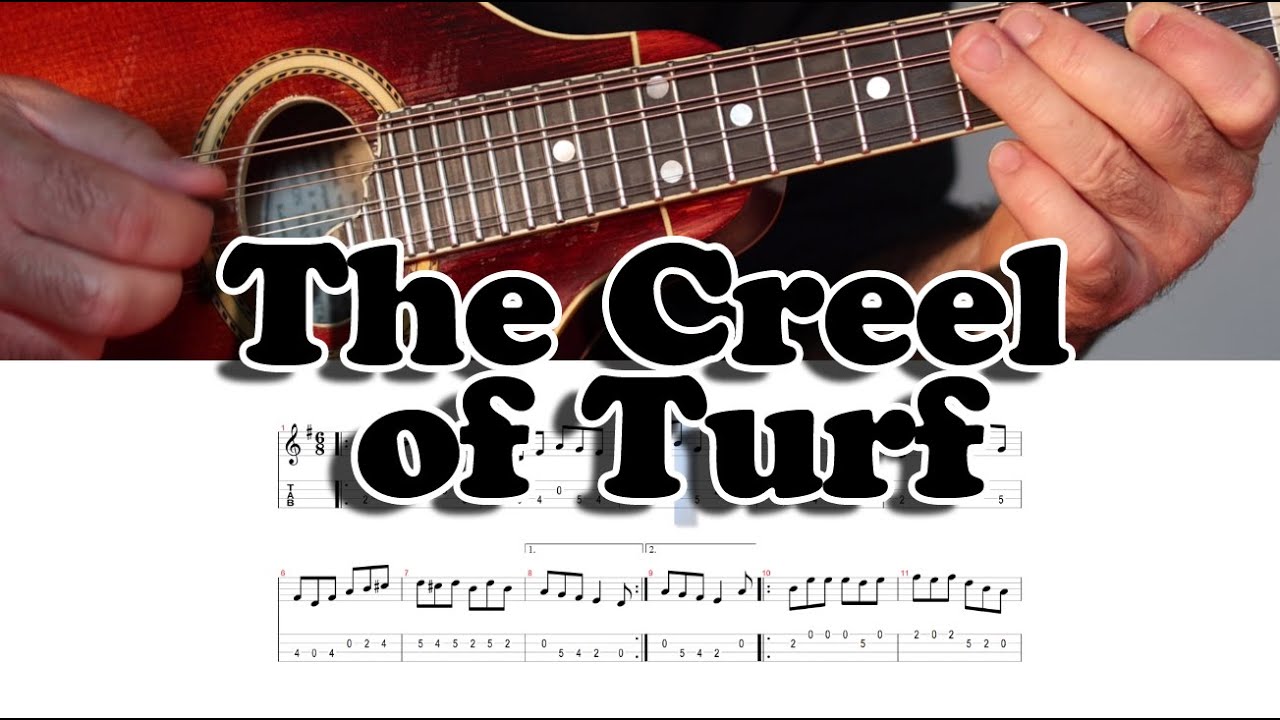 Irish mandolin lesson. The Creel of Turf