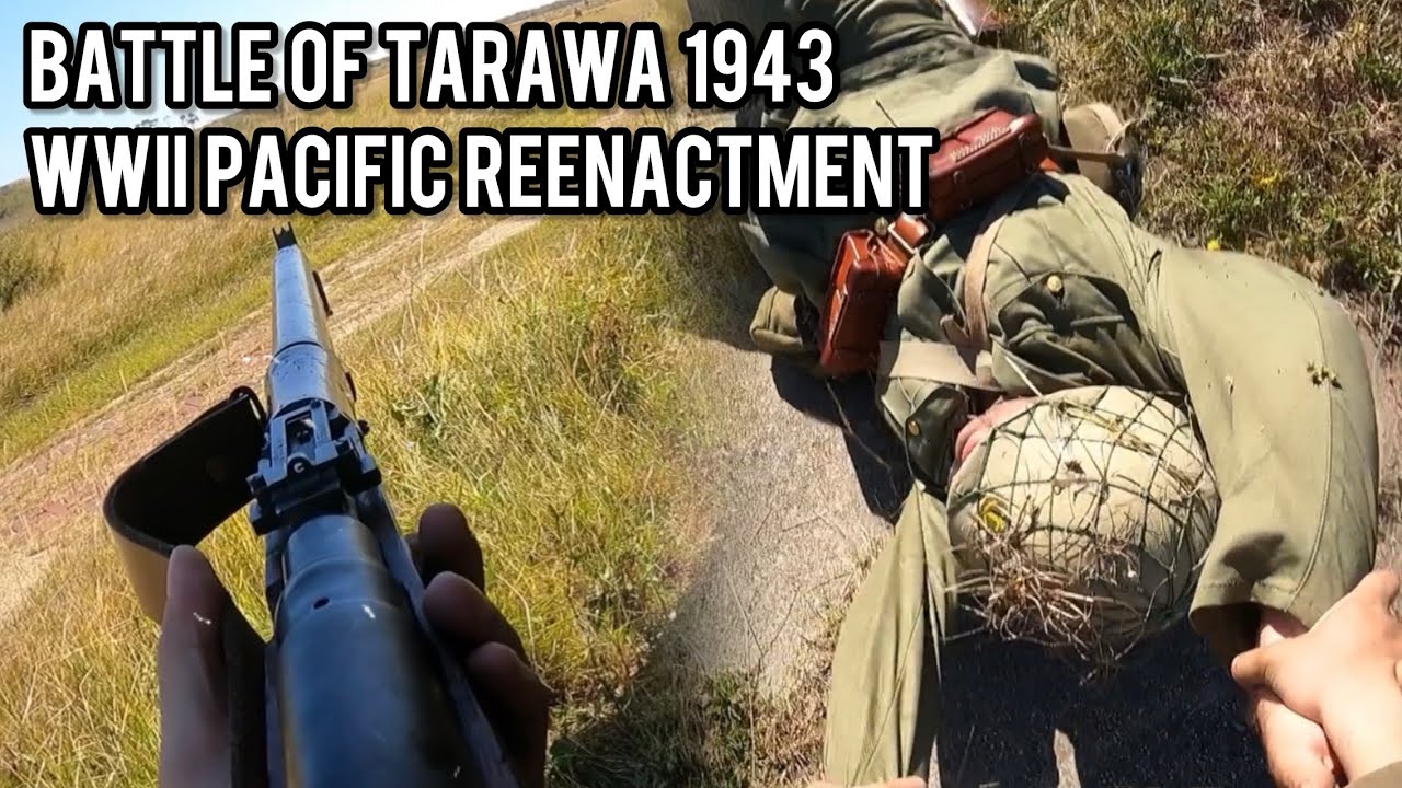 Battle of Tarawa 1943 WW2 Pacific Reenactment Japanese POV 2023