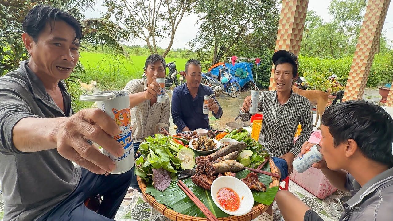Lai rai các món dân dã cùng nhóm Anh GiangK SB | NCGC #246