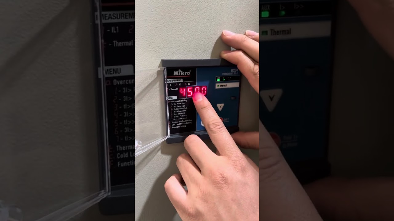 Hướng dẫn cài đặt bộ bảo vệ quá dòng R204 Mikro .