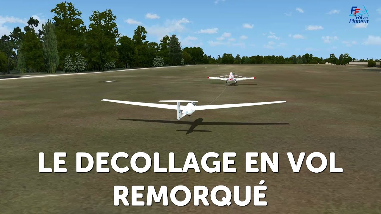 Le décollage en vol remorqué