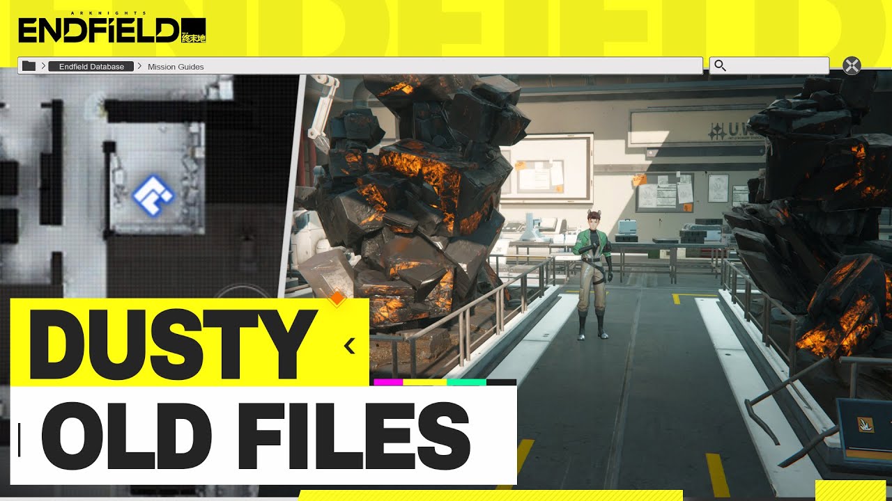 Dusty Old Files - Get Repair Logic | Exploration Mission【Arknights: Endfield】