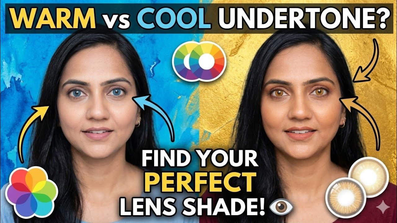 Eye Lense Shades And choose according to undertone l Makeup tips for eyes l Makeup Tips