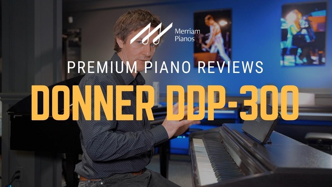 🎹Donner DDP-300 Digital Piano Review & Demo - Weighted 88-Key Home Digital﻿🎹