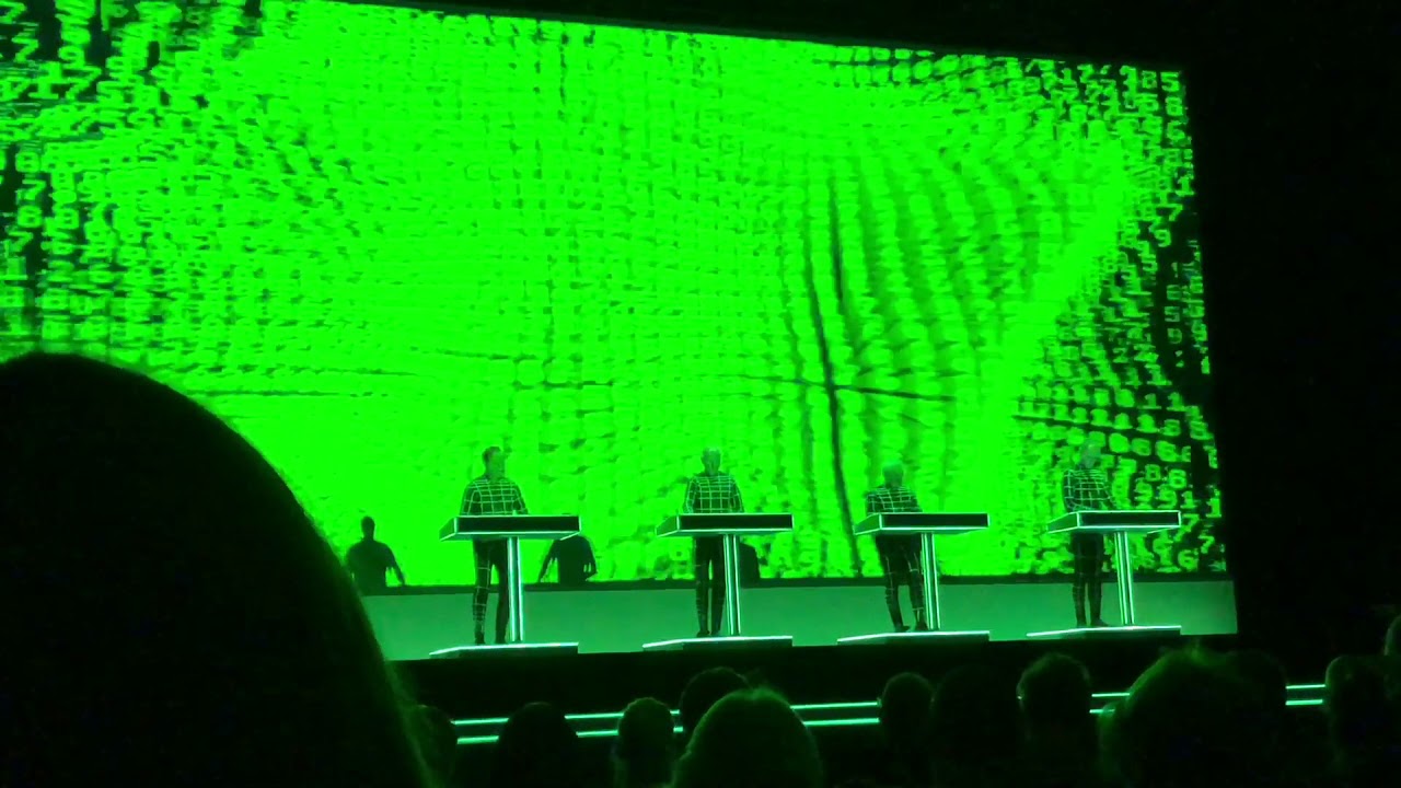 Kraftwerk - Numbers @ The State Kremlin Palace (Moscow) 13-02-2018