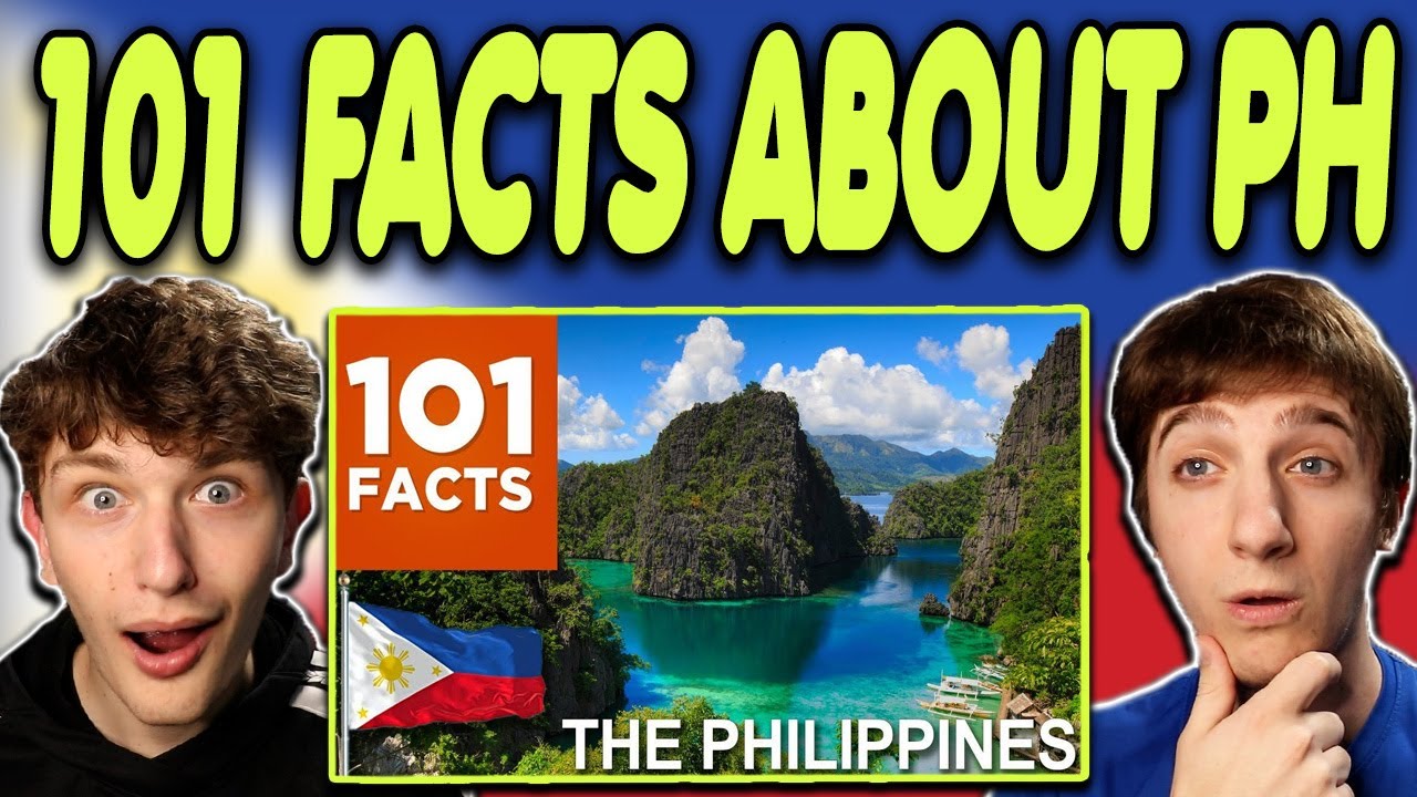 Americans React To 101 Facts About The Philippines!