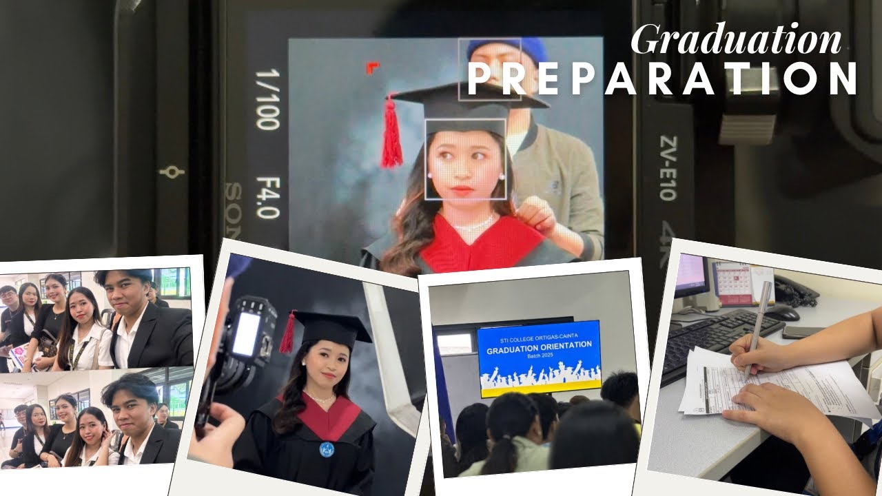 Graduation Prep Vlog: Pictorial, Orientation & Clearance Day