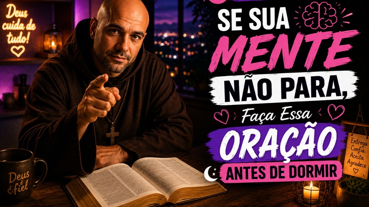 ORAÇÃO DA NOITE (QUARTA-FEIRA 11/03) – NÃO PERCA ESTA ORAÇÃO! Entregue Seu Peso a Deus – TERÇO