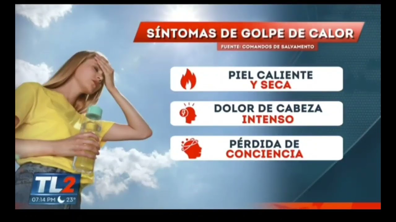 Medio Ambiente informa sobre llegada de una ola de calor intenso hasta los 41°.TL2