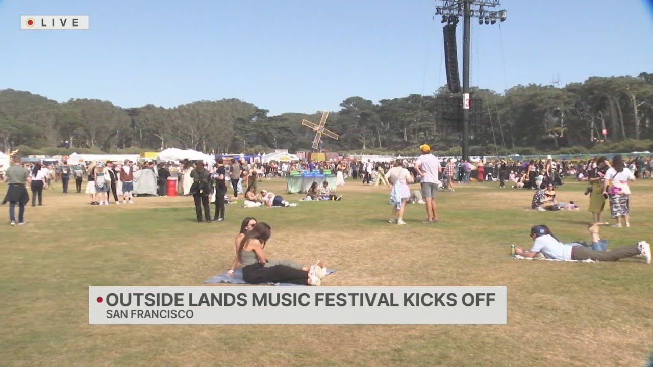 Outside Lands music festival gets underway in SF