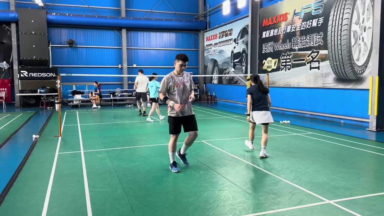 [羽球Vlog]🏸M&安🆚小兵&OO#混雙 