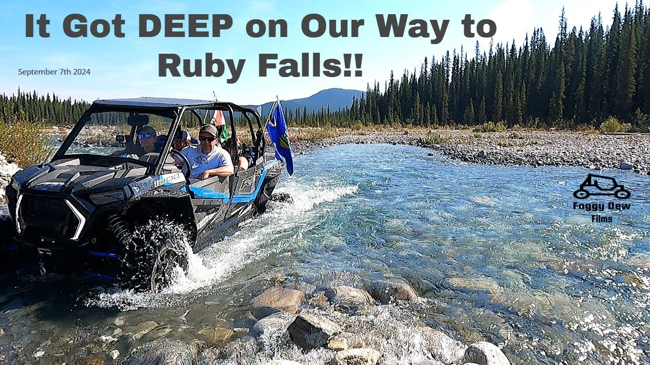 Cadomin to Ruby Falls 2024, 130km in a Day, and, IT GOT DEEP!!