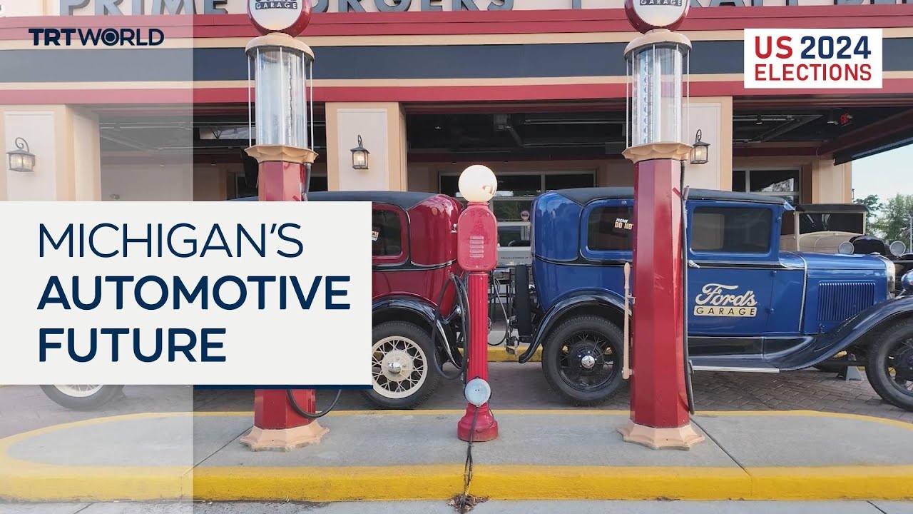 Michigan’s auto industry at centre of 2024 election debate