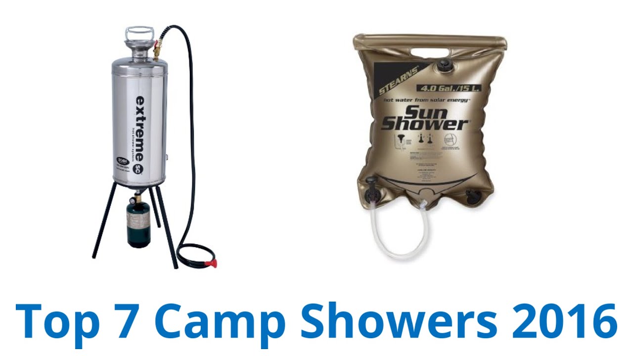 7 Best Camp Showers 2016