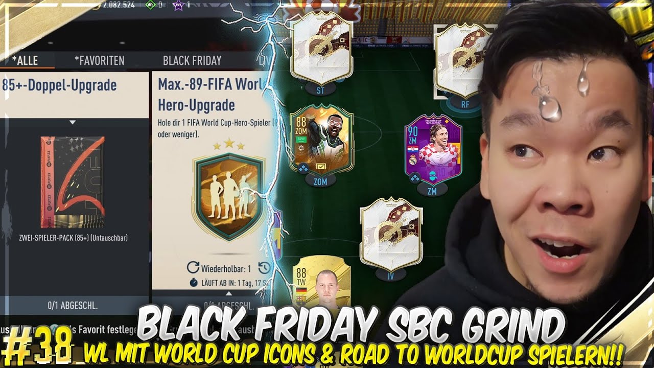 ICH MACHE ALLE BLACK FRIDAY SBC 😅 WIR TESTEN DIE ERSTEN WORLD CUP ICONS AUS 🔥🔥 FIFA 23 RTG#38