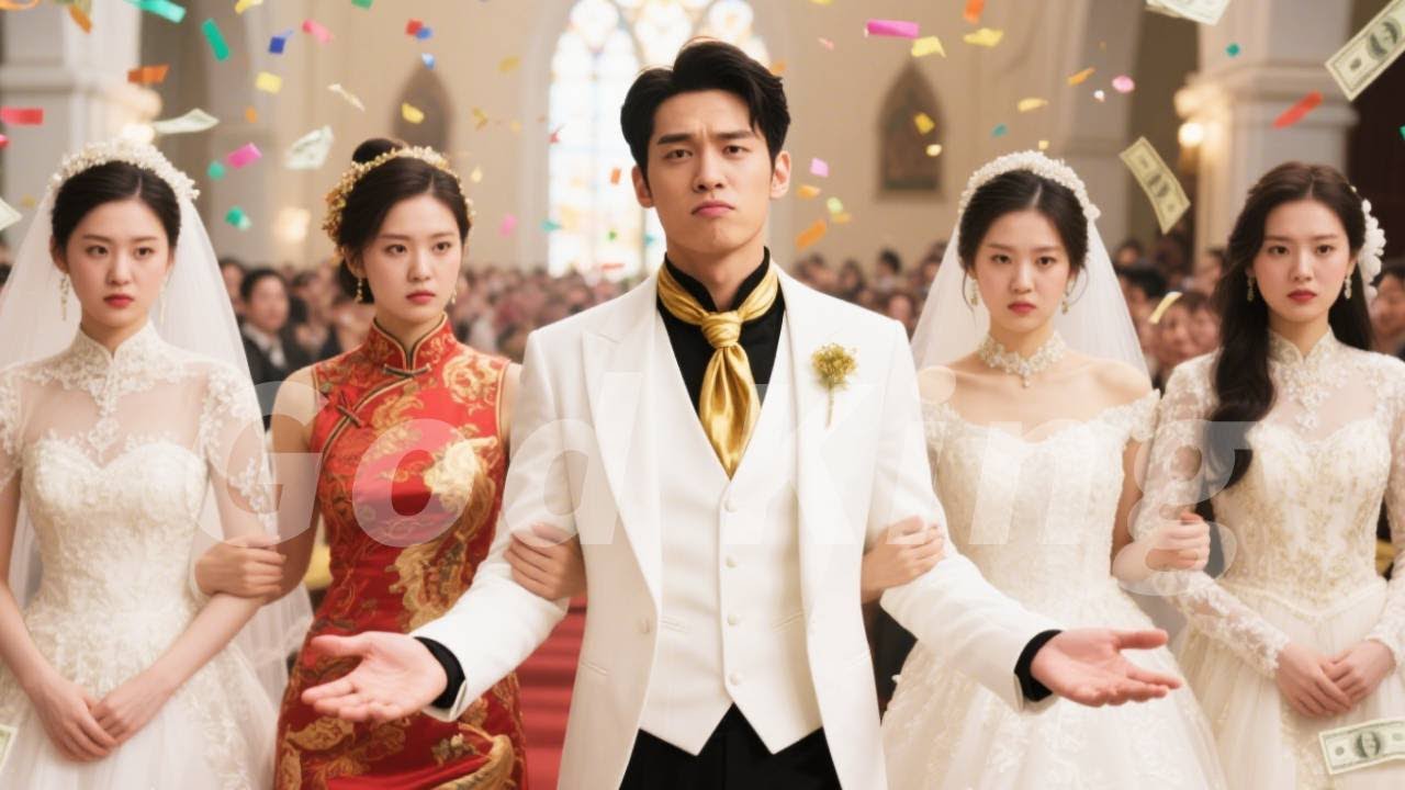 Accidentally enters the drama,Poor guard becomes richest villain!He hides,yet all heroines love him!
