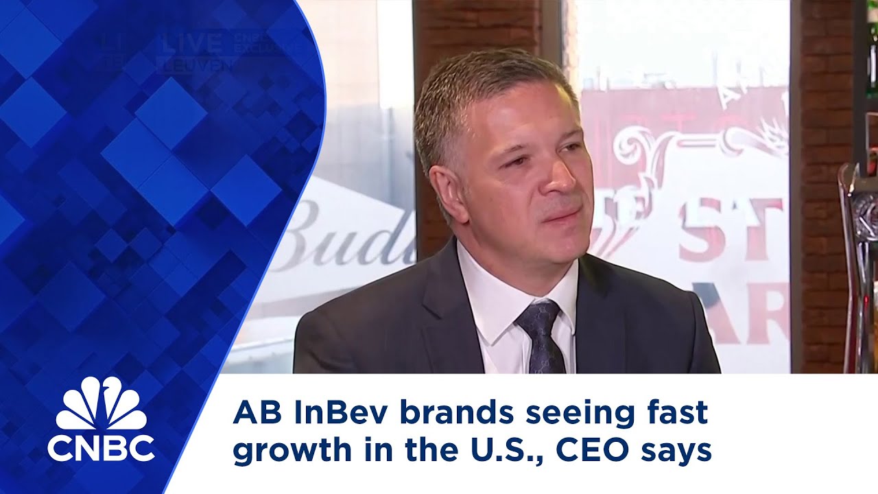 AB InBev brands seeing fast growth in the U.S., CEO says