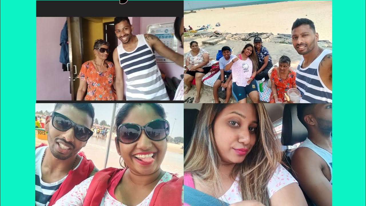 Sunday Picnic With Family On Colva Beach 🏖️⛱️ so much funnn #goanvlogger #konkanivlogs