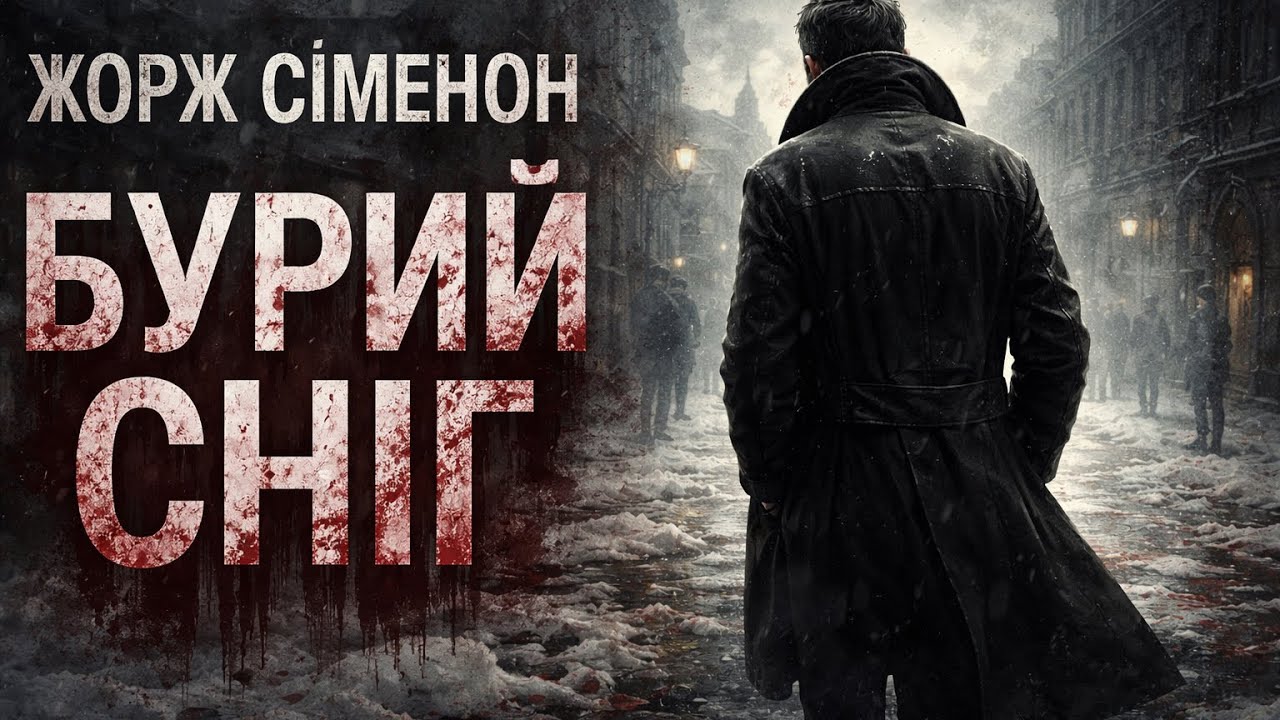 Жорж Сіменон -Бурий Сніг ( Частина 1 #аудіокнигаукраїнською #драма #війна #окупація