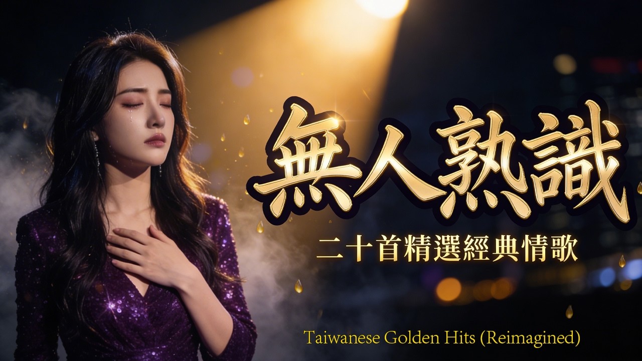 夢醒了，你也走了 💔 獻給留不住的人：江蕙【無人熟識】【漂浪之女】【返來阮身邊】+ 18 首催淚情歌 🥃 哪一首歌最能寫出你的故事？(3D AI版) Healing Taiyu Love Songs