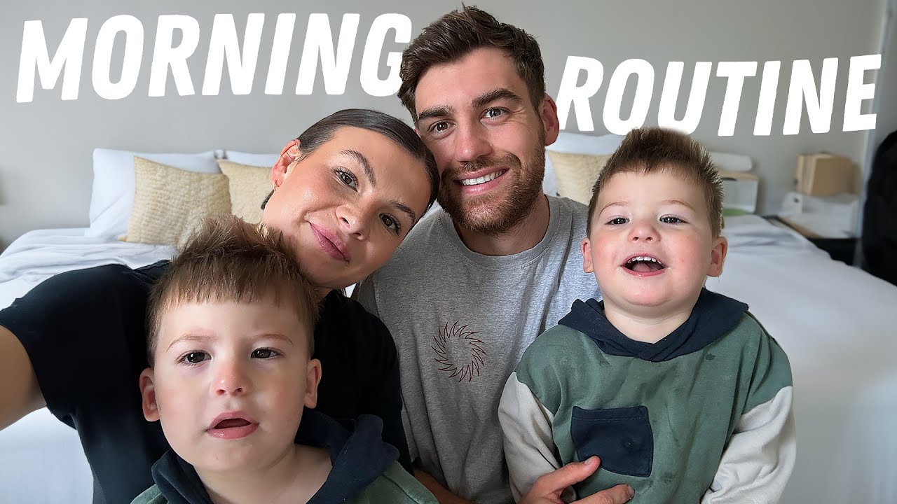 Our Family Morning Routine With Twin Toddlers *Realistic*