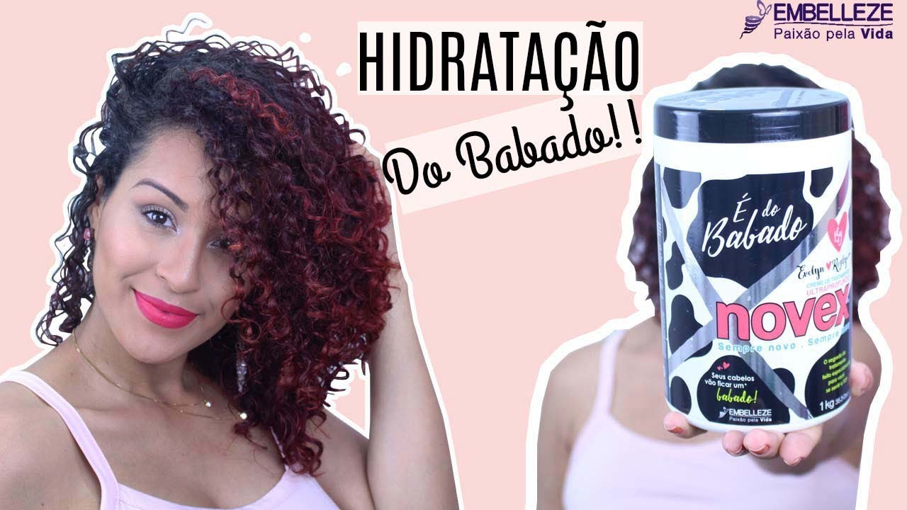 HIDRATA&Ccedil;&Atilde;O DO BABADO PARA CABELO CACHEADO|DAYSE COSTA