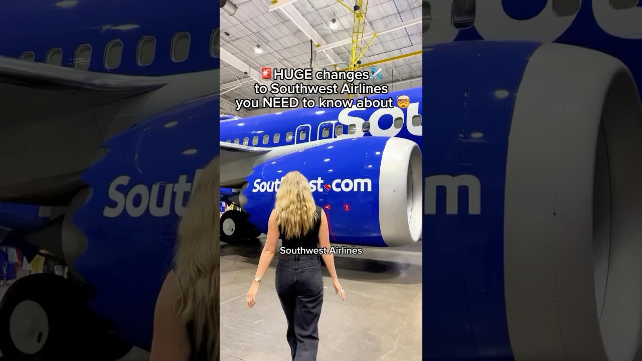 Southwest Airlines обещает ОГРОМНЫЕ изменения, о которых вам ОБЯЗАТЕЛЬНО нужно знать перед полёто...