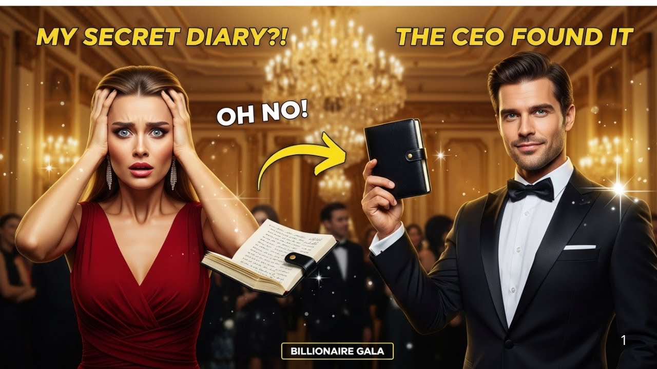 I Lost My Secret Diary at the Billionaire’s Gala, and the CEO Found It