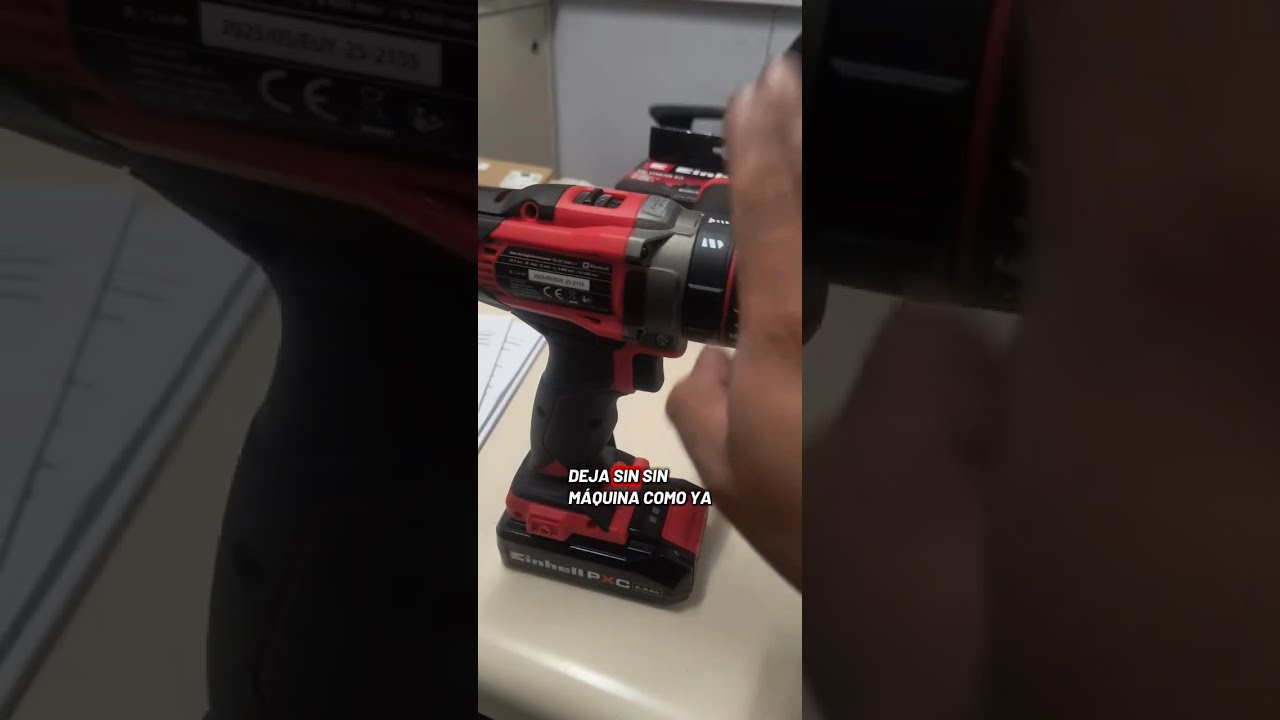 Einhell  Taladro   de 18v  recomendaciones   Calidad #sanmiguel #aireacondicionado  