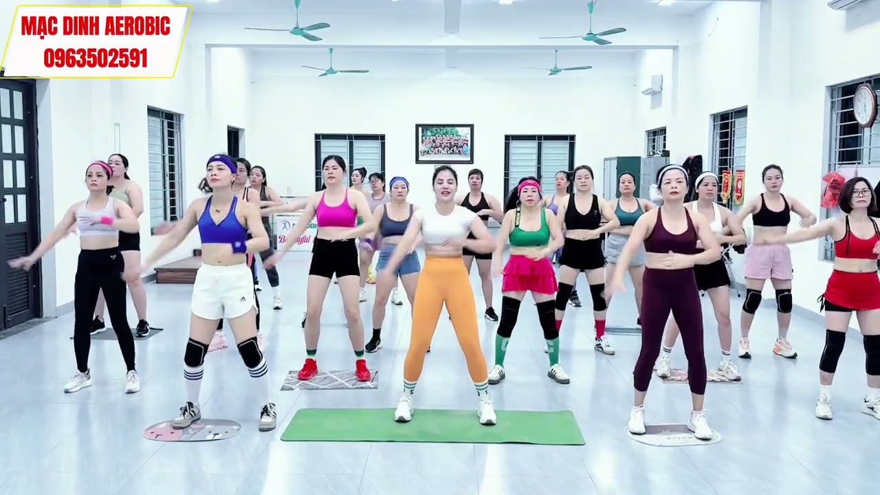🍑 30 PHÚT TỔNG HỢP/ĐỐT MỠ TOÀN THÂN/GIẢM CÂN HIỆU QUẢ/ MẠC DINH AEROBIC ❤️