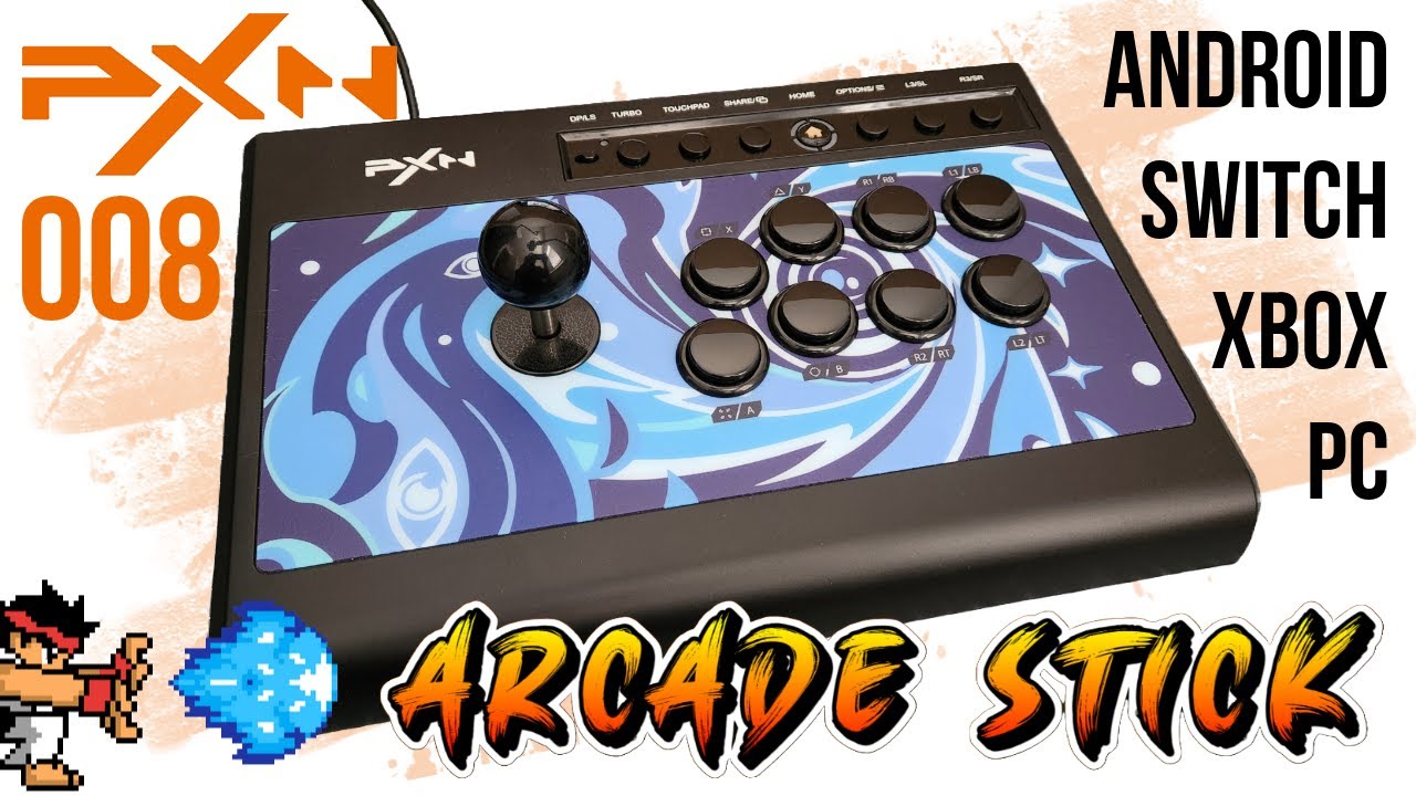 PXN 008 ARCADE STICK - UNBOX AND TEST - FULL REVIEW #pxn #arcadestick #arcade #fightinggames #sf6