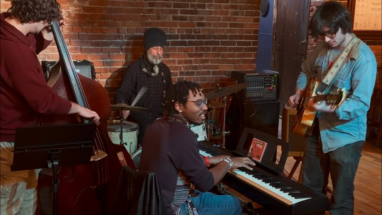 House Band with Hector Becerra “Meet the Flintstones” Jazz Jam, Bacchus, New Paltz, NY