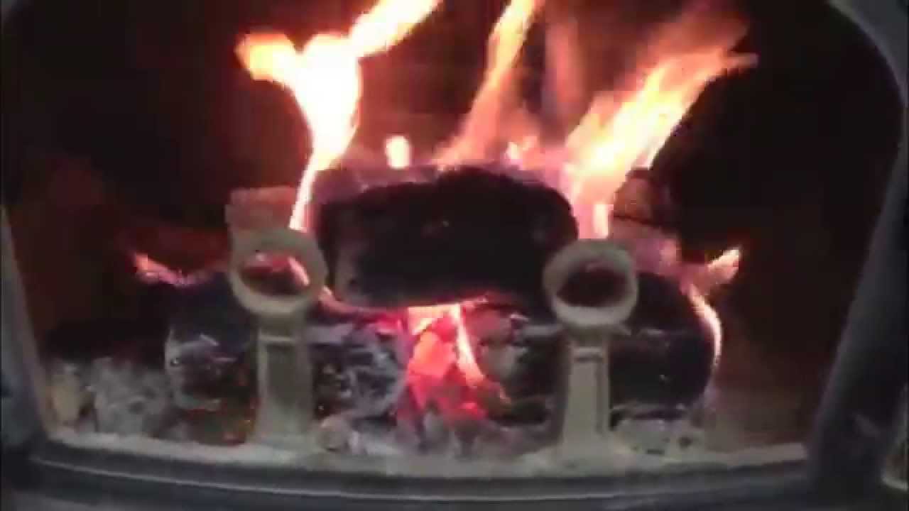 Cleanfire® Wood Bricks Burning (with Firewood)