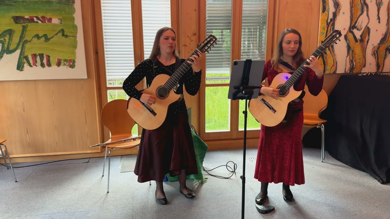 J. S. Bach Partita Nr. 3 in E-Dur, BWV 1006 – I. Preludio (arr. S. Rachmaninov) Guitar Duo Svendova