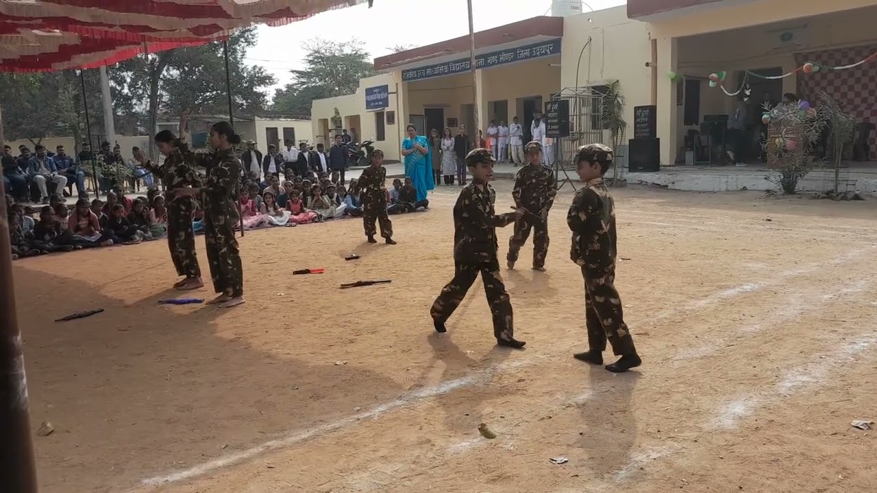 Operation sindoor by Purvanchal School Vana #operationsindoor #indianarmy #purvanchal #republicday