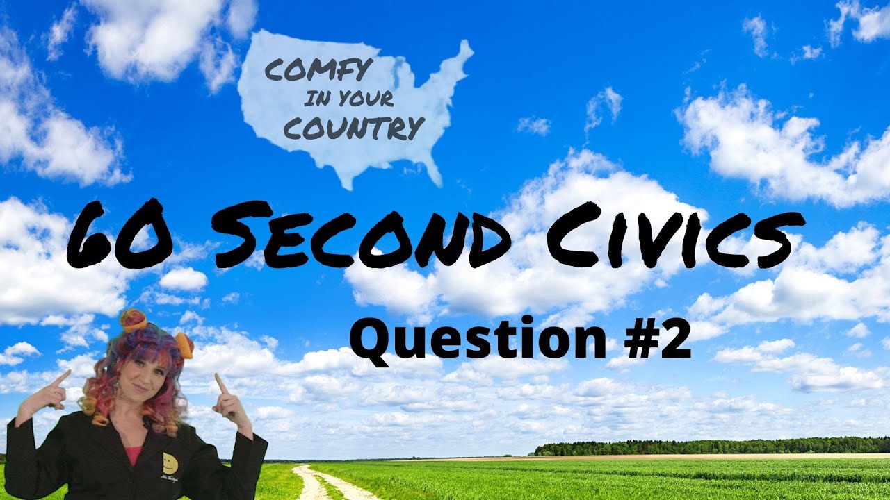 #2 Citizen Cupcakes 60 Second Civics - What Does The Constitution Do?
