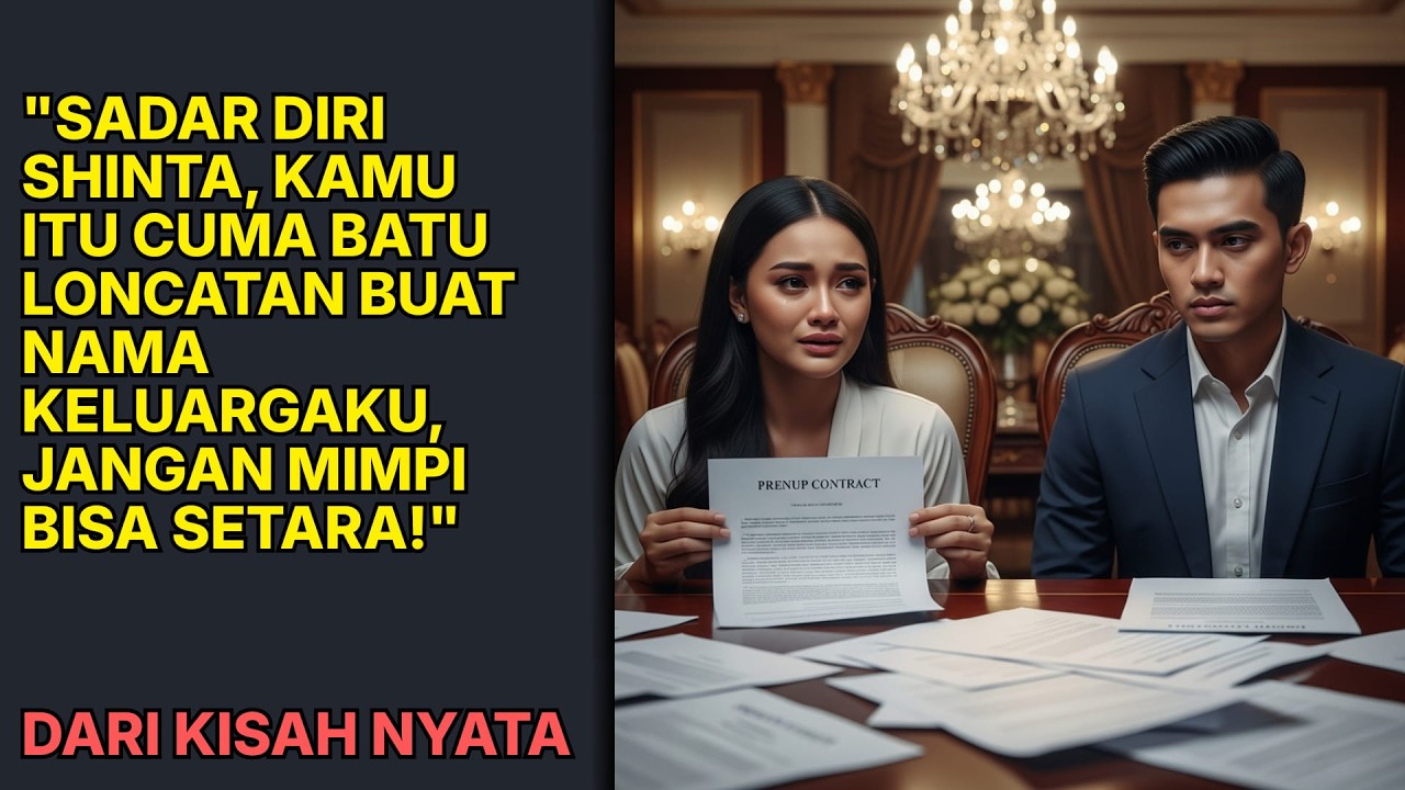 Nikah Demi Masuk KELUARGA KONGLOMERAT, Topeng Suamiku RUNTUH Saat Perjanjian KONTRAK Bocor!