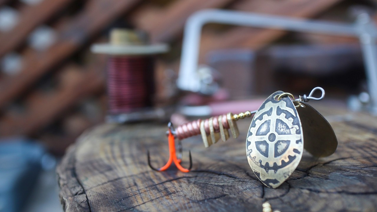 Kinetic Mechanical Spinner: Lure Making from Scratch