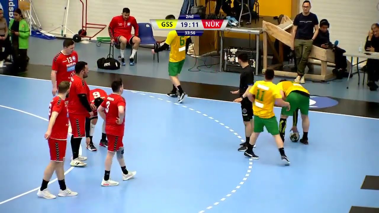 Grønlandsbanken GM Håndbold 2022: GSS vs. Nûk (Herrer) (2:2) KNR 03.05.2022