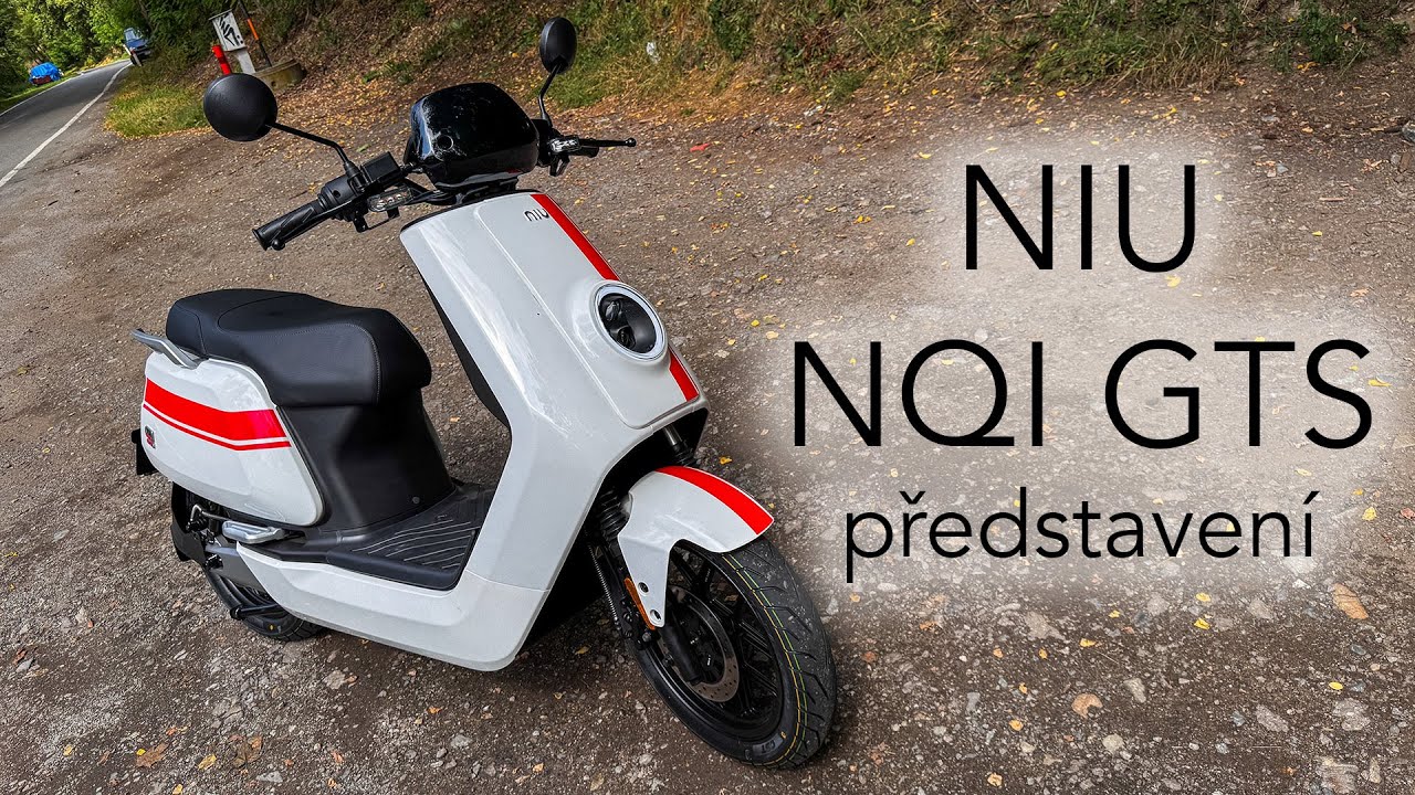 Niu NQI GTS - síla, pohodlí a sexy barva 🍑. Představení 🛵