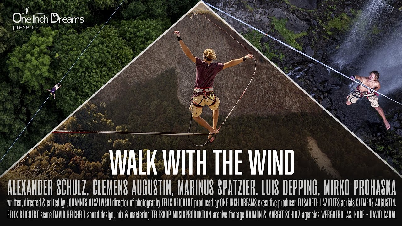 WALK WITH THE WIND - 650 m Slackline World Record in Auvergne