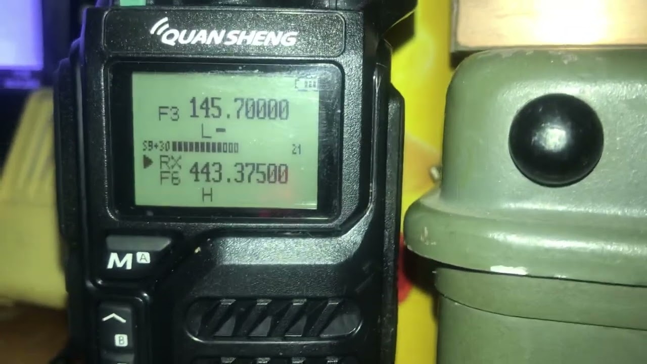 Cross band repeater UHF