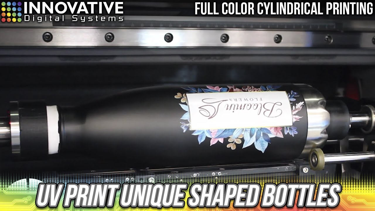 Plastic & Metal Bottle Printer | UV Printing with the Revolution 360T